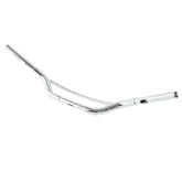 Santee 4" Rise 1-1/4'' Fat Hollywood Handlebars Chrome Matte Black Fit For Harley FLSTC FLSTF